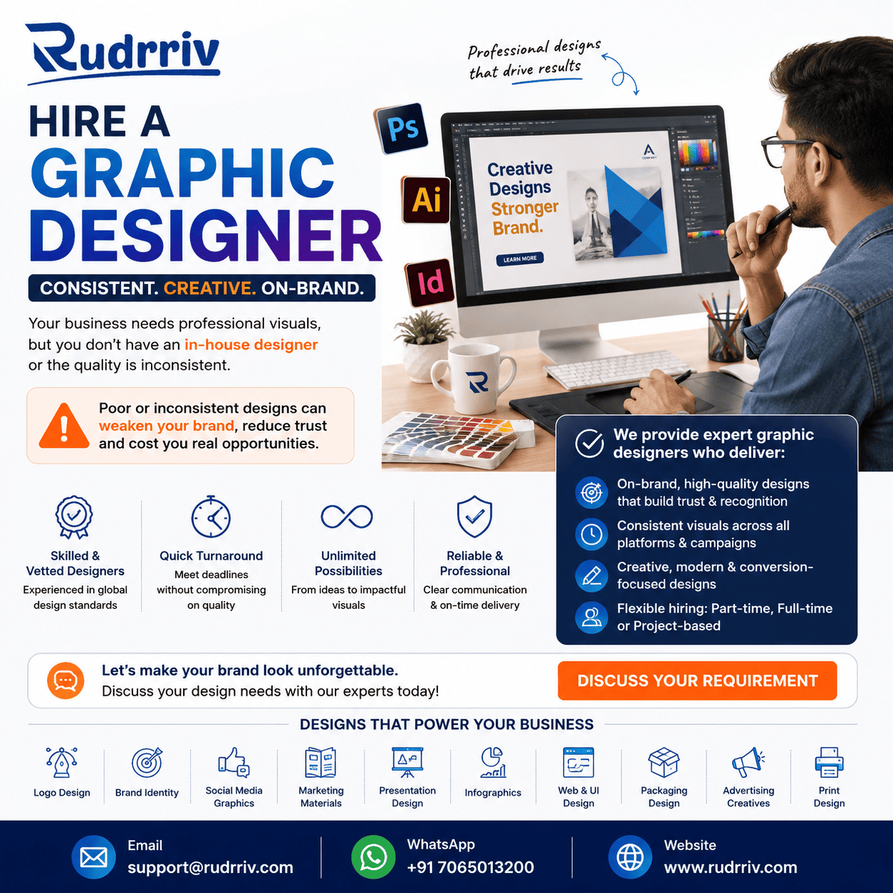 Common graphic design project mistakes clients make and how to avoid them guide for businesses by Rudrriv