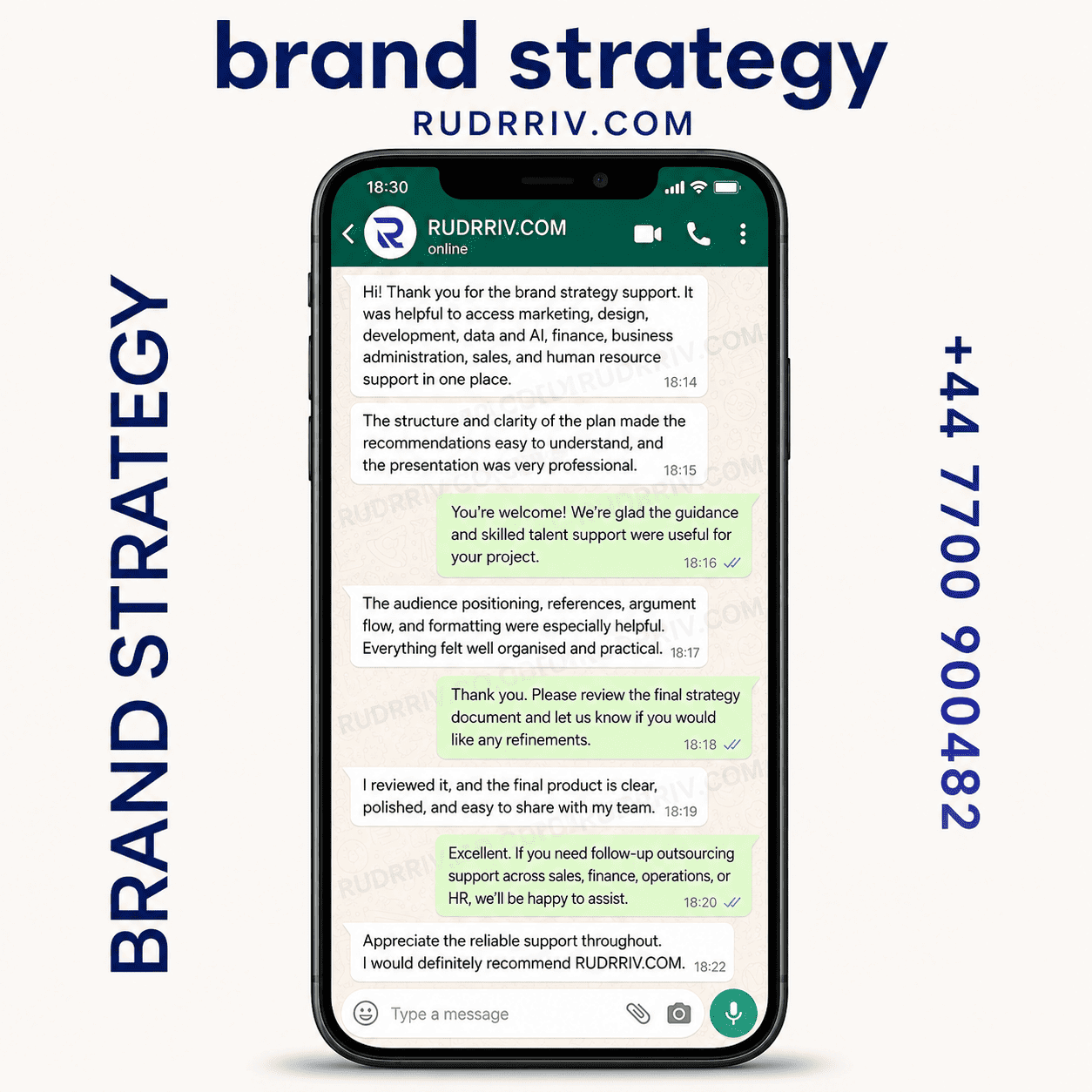 Brand Strategy Client Testimonial