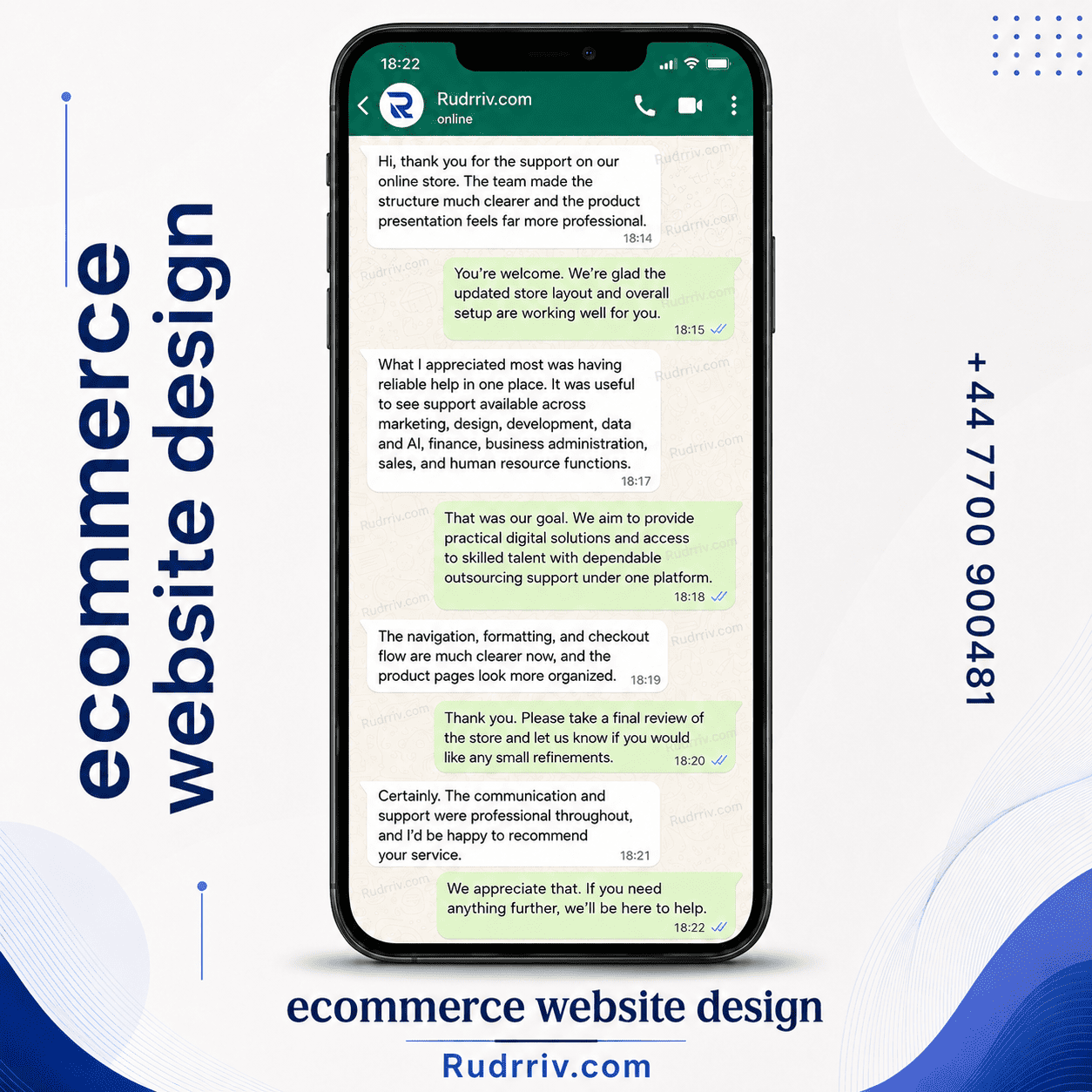 Ecommerce Website Design Client Testimonial