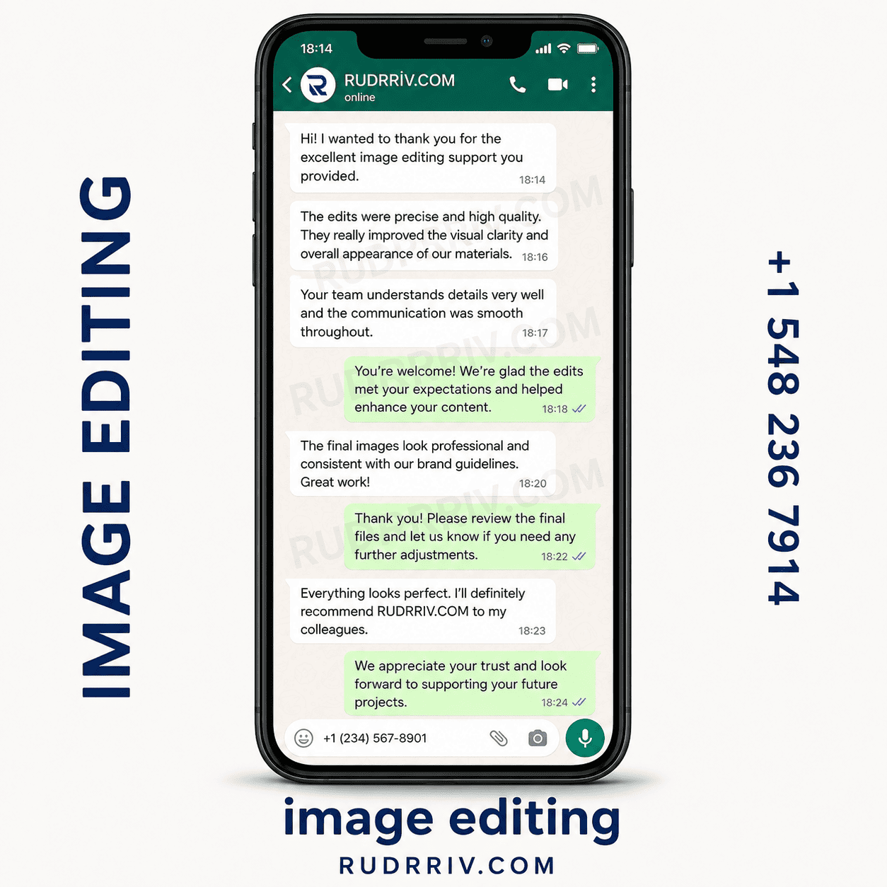 Image Editing Client Testimonial