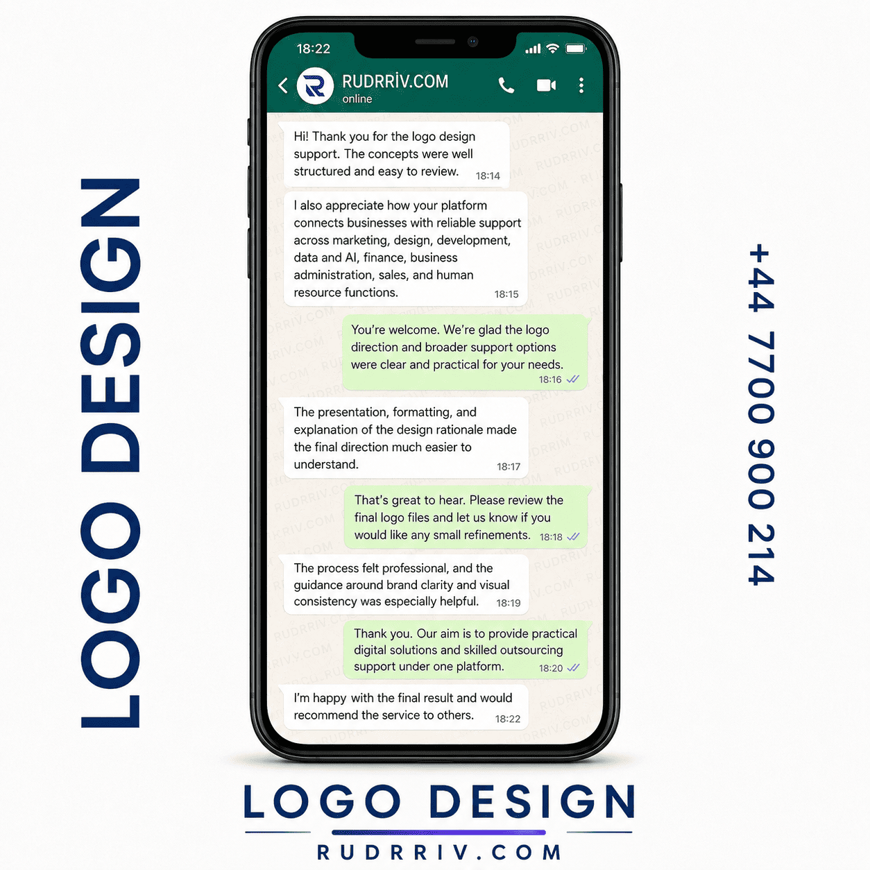 Logo Design Client Testimonial
