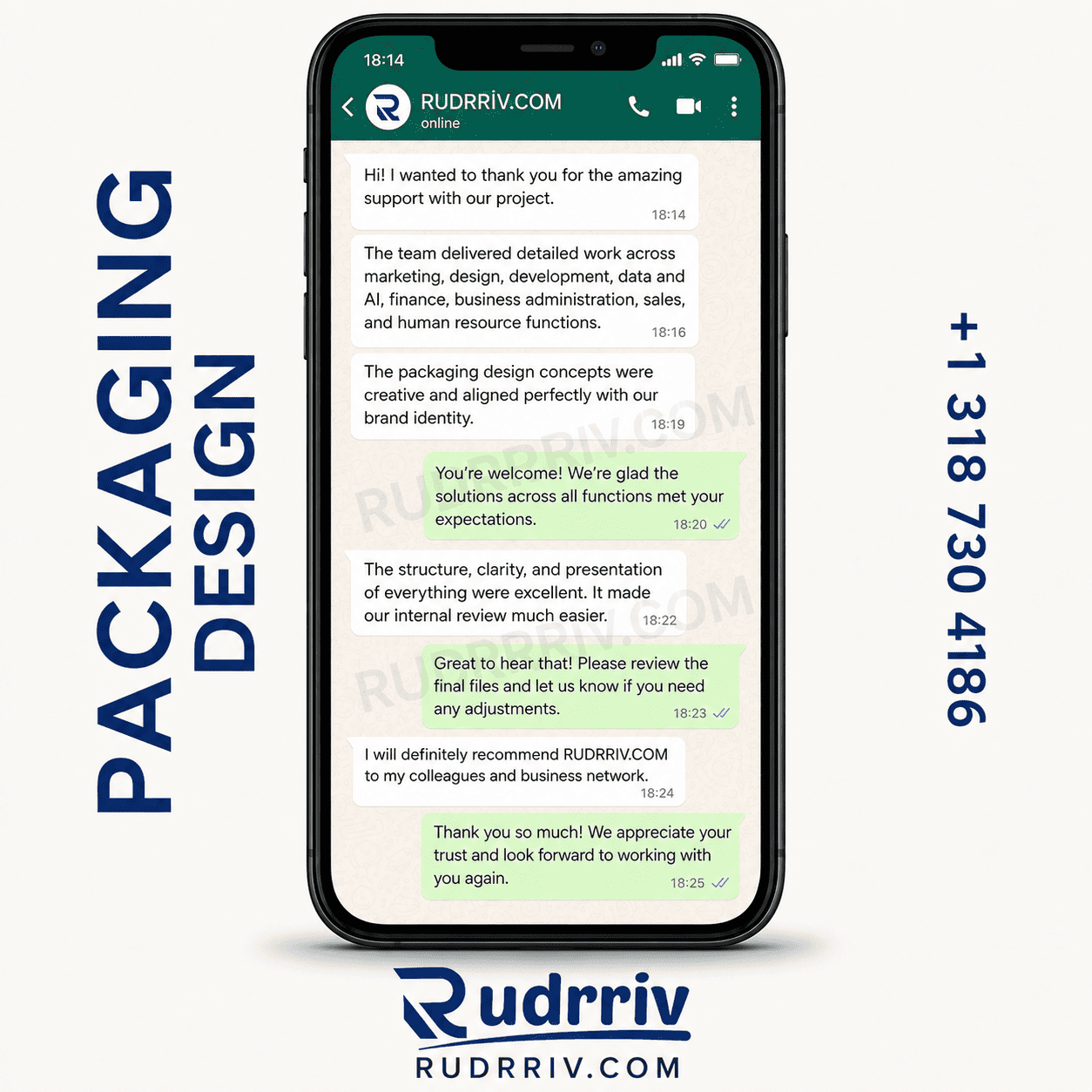 Packaging Design Client Testimonial
