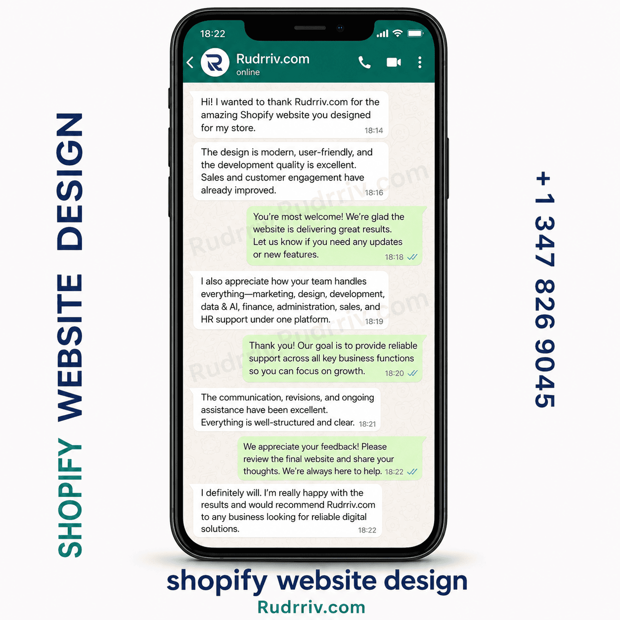 Shopify Website Design Client Testimonial