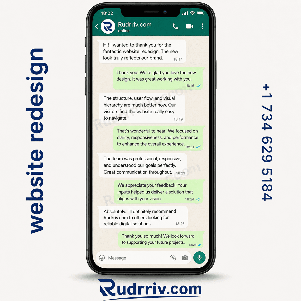 Website Redesign Client Testimonial