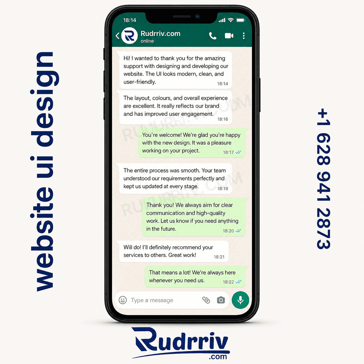 Website Ui Design Client Testimonial